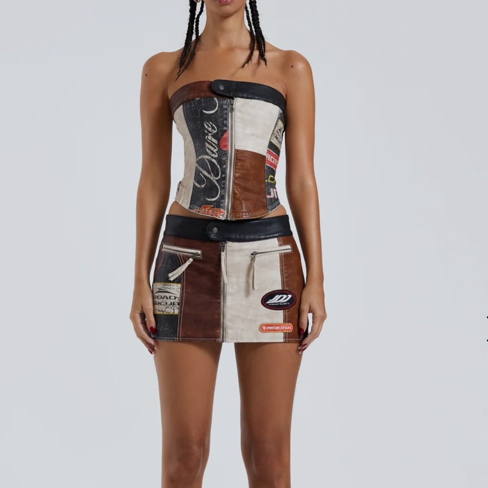 Jaden London Moto Leather Set